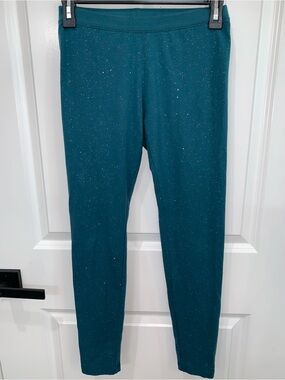 Cat & Jack Teal Sparkle Leggings